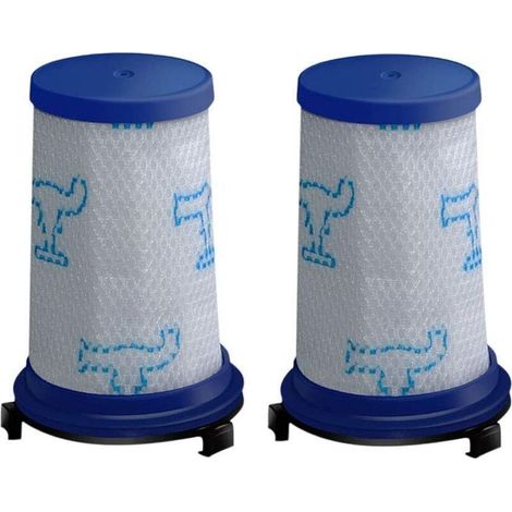 Lot de 2 filtres de rechange pour aspirateur Rowenta Air Force 360, compatible avec ZR009001 (1/4)