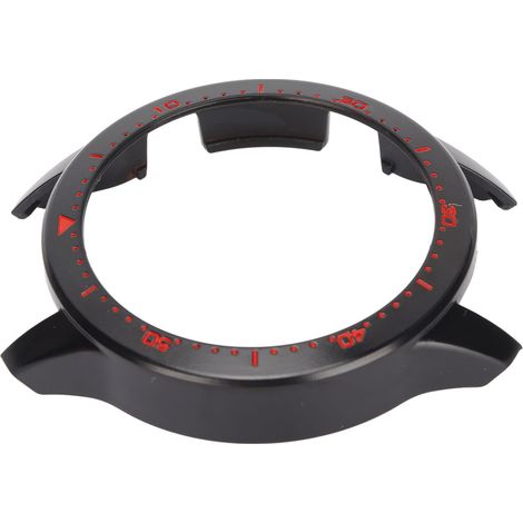 Coque de Protection Complète pour Realme Watch S Pro - Noir et Rouge (1/5)