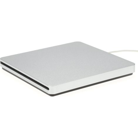 Lecteur DVD-ROM externe ultra-fin et portable USB 2.0, compatible avec les ordinateurs portables iMac, MacBook, MacBook Air et Pro. (1/5)