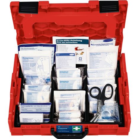 Bosch Erste-Hilfe-Set, Koffersystem L-BOXX 102 E