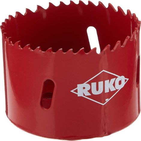 RUKO 106063 - Corona perforadora HSS bimetal, dentado variable (63 mm) (1/3)