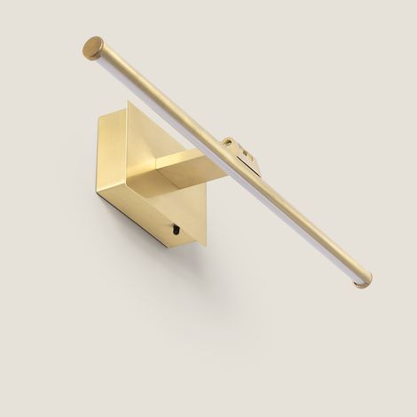 LED Wandleuchte für Gemälde Slimlight 2700K 400 mm Ja Gold Warmweiß