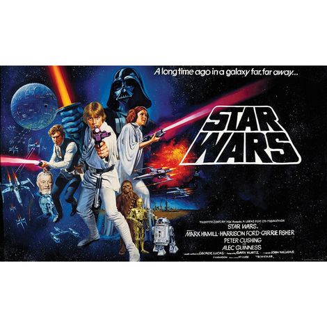 Papier peint Panoramique Encollé Star Wars Classic 320X182 CM