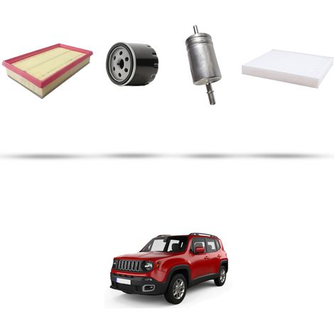 Kit tagliando 4 filtri compatibile con Jeep Renegade (BU) 1.0 T-GDI 88kw dal 2018 (1/5)