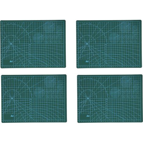 tapis de découpe en PVC, planche à mesurer, planche quadrillée, gabarit de découpe A4 (1/5)