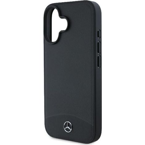 Hülle für iPhone 16 Mercedes-Benz Urban Leather, perforiertes MagSafe-Ökoleder (1/5)