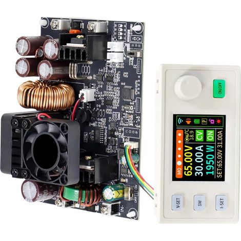 Module d'alimentation réglable avec charge solaire MPPT prenant en charge la gestion automatique de la batterie et les protections de température. Module d'alimentation réglable avec charge solaire (1/4)