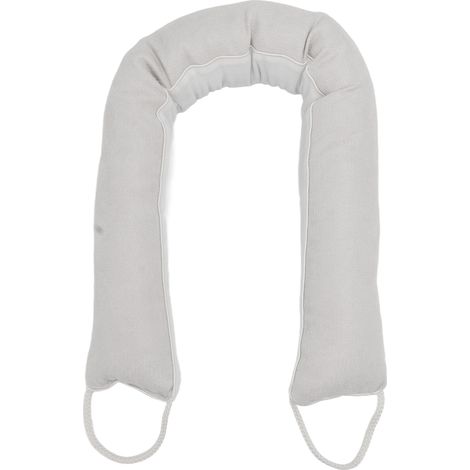 Staubdichter und geräuschdämmender Türzugluftstopper, waschbar, beige. (1/5)