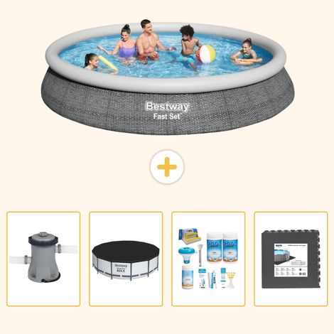 Bestway Bestway Fast Set Ronde - 457x84 cm - 5-pièces S238 (1/5)