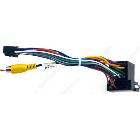 Palmtek 16P Android host power cable compatible with JAC Refine S2 2015 low-end model retrofit cable. (1/4)