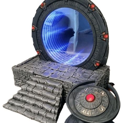 Lampă de masă 3D Atlantis Stargate, decorativă (1/4)