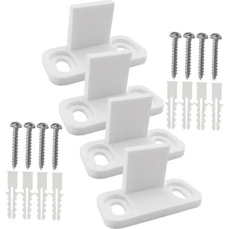 lot de 8 guide de sol pour porte de grange coulissante (1/5)