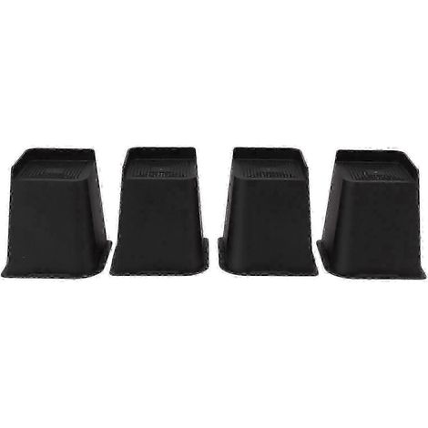 Ensemble de 4 surmatelas rehausseurs pour meubles, 15 cm (6 pouces) en ABS antidérapant ultra-résistant, compatible avec les chaises et les canapés. YVL (1/5)