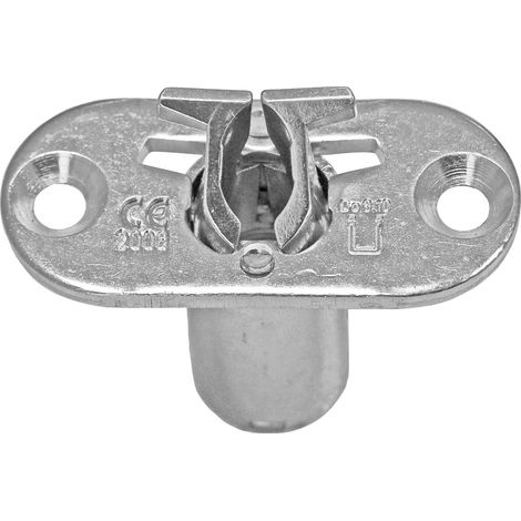 WILKA Schaltschloss 4685, Stulp 24 x 54 mm rund, Stahl verzinkt