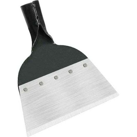 Pelle multifonctionnelle de nettoyage de jardin en acier, pelle plate pour le désherbage du sol (1/4)