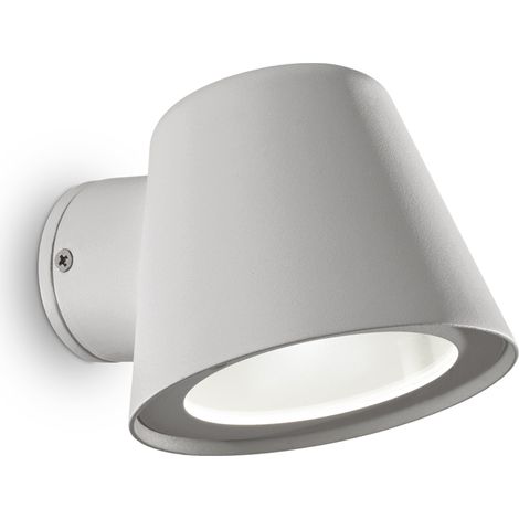 Lampada Da Parete Gas Ap1 Grigio Ideal-Lux
