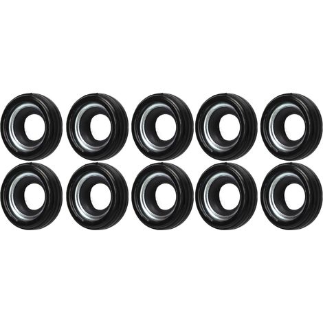10 Joints Kit Joints d'huile d'arbre de compresseur climatiseur auto en caoutchouc pour compresseur V5 AC (1/5)