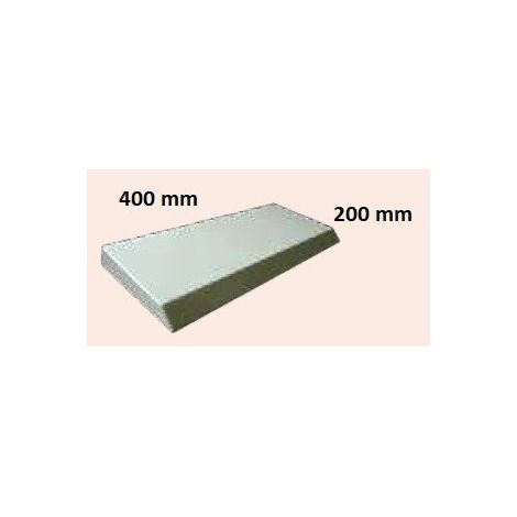 Toit metallique à visser sur coffret 400x200mm GISSEY