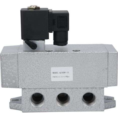 Électrovanne G1/2 po 2 positions 4 voies à commande unique Q24DH-15DC24V (1/5)