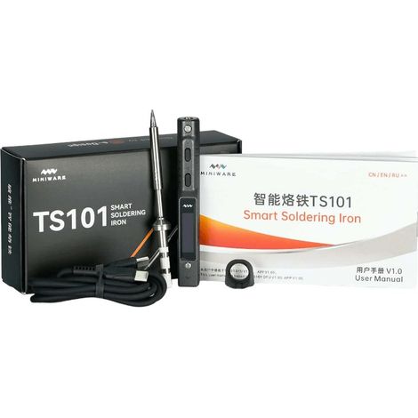 MINIWARE TS101 Soldering Iron I Tip / Black