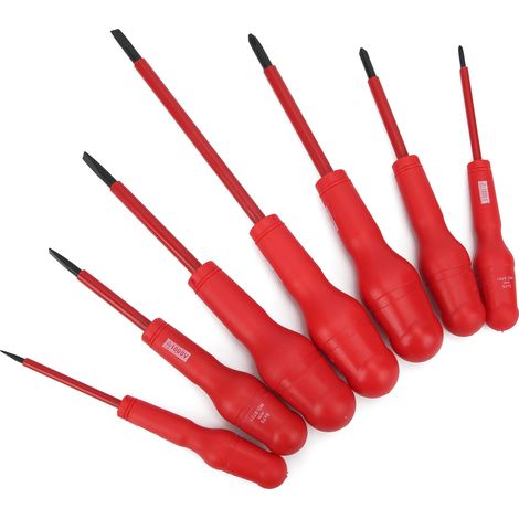 1000-V-Isolierschraubendreher-Set mit Magnetkopf, Elektrikerwerkzeug und Aufbewahrungstasche (1/5)