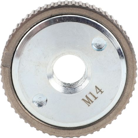 Plateau de pression de rechange pour meuleuse d'angle, filetage M14, écrou de serrage à bride autobloquant à dégagement rapide, modèle Silver Gear (1/5)