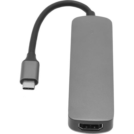 Hub multiprise Type-C 5-en-1 vers HDMI USB Adaptateur station d'accueil convertisseur (1/5)
