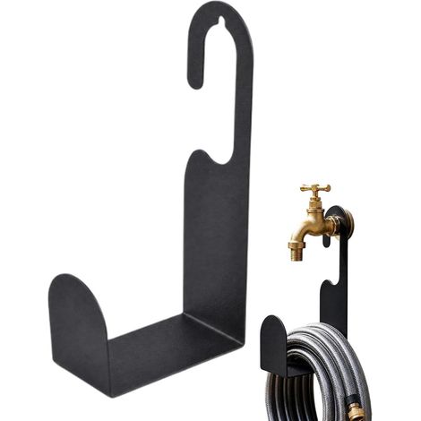 Porta Manguera De Agua Soporte Sobre Grifo Acero Al Carbono (1/5)