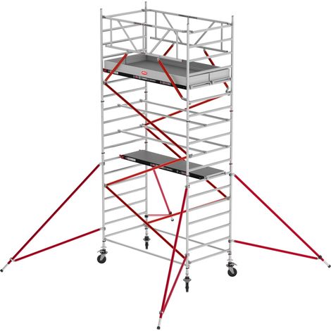 Altrex Fahrgerüst RS Tower 52 Aluminium mit Fiber-Deck Plattform 6,20m AH 1,35x3,05m (1/5)