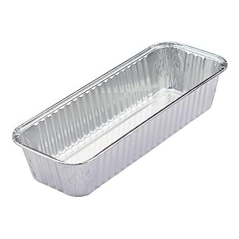 Lot de 25 ramequins en aluminium pour barbecue - 21,5 x 7,8 x 4,3 cm, Barquettes Aluminium Barbecue Plateaux Barquettes à gouttes - feuille d'aluminium, barquette à gâteaux, pour la cuisine (1/5)