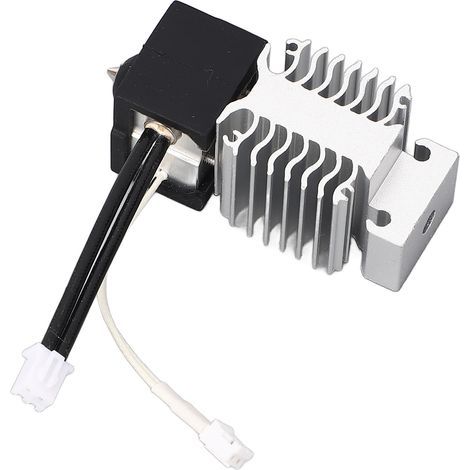 Ceramic heating block kit for 3D printer, Bimetallic throat tube, 0.4mm copper-plated nozzle, Hotend for Ender 3 V3 SE (1/5)