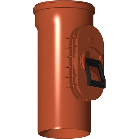 PVC-Kanal Einhandputzstueck DN100 Behoerdenausf.n.OENORM B2501/2503