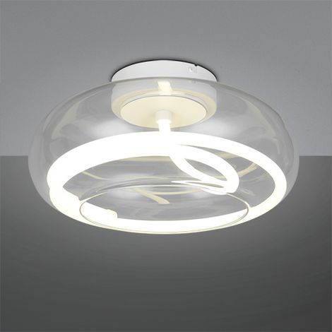 Lampe de plafond à design Tarsia blanc Ø 40cm - 637810131 (1/3)
