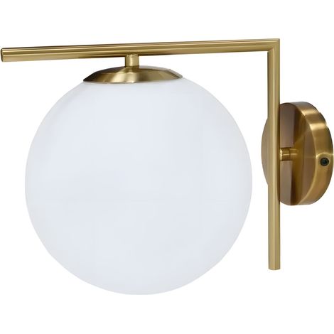 WANDLEUCHTE TOOLIGHT G102-1W GOLD WHITE