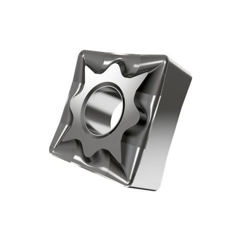 Drehwendeschneidplatte ISO SNMG 120408E-NF:HF7 Bohrungs-D. 5,16mm Farbe Silber (1/2)