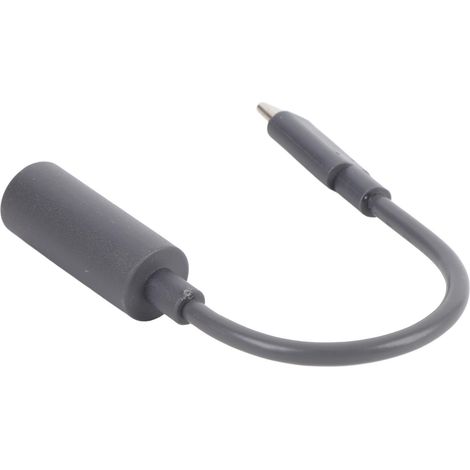 Adaptateur USB-C vers CC pour mini antenne parabolique de 6,7 pouces, étanche à la pluie, câble d'alimentation USB-C vers CC, rallonge pour la maison et la voiture (1/5)