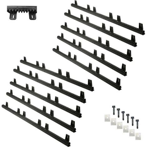 CPG mt.10 Cremagliera cancello NYLON con anima in acciaio Universale Came Bft Facc