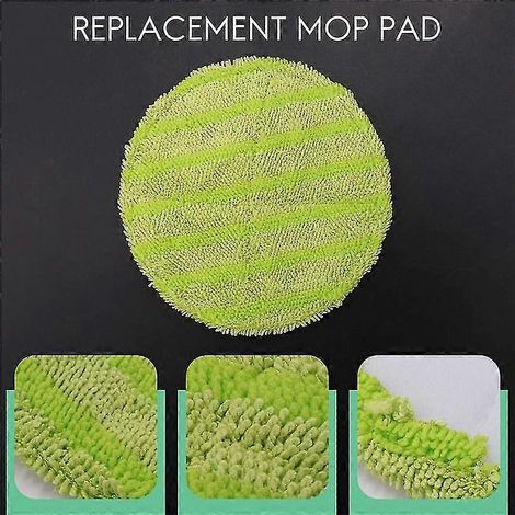 Lot de 10 lingettes de rechange compatibles avec les balais-serpillères électriques rotatifs sans fil (1/5)