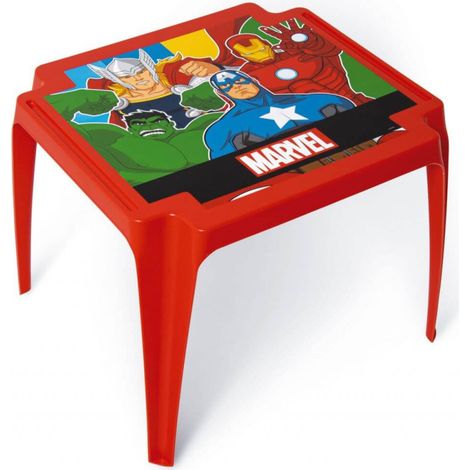 Table en plastique Avengers Thor, Iron man, Hulk et Captain America (1/5)