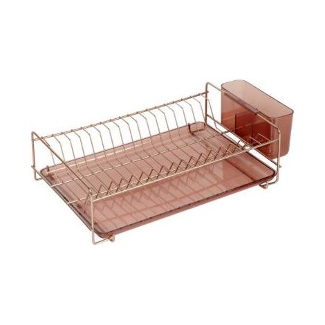 Escurreplatos SAUVIC plano inoxidable 18/8 cobre 90996