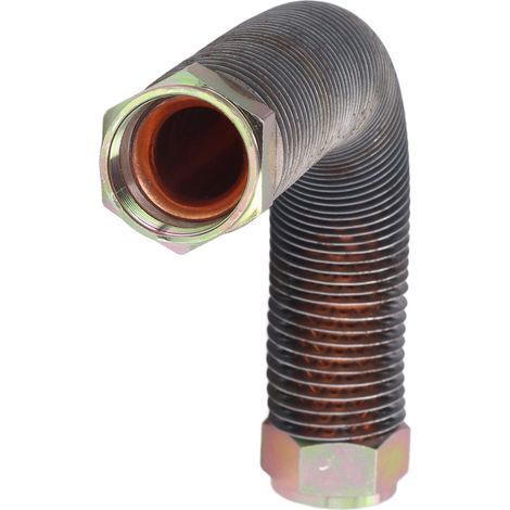 Tube de décharge de compresseur d'air Tête de pompe haute pression reliant le tuyau d'échappement 25 mm de diamètre (tube de (1/5)