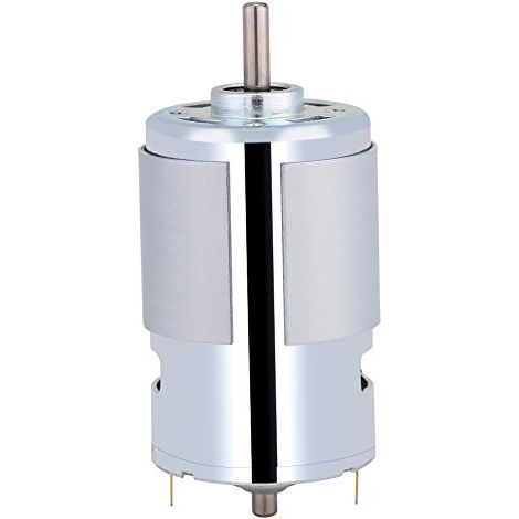 Micromotore elettrico da 12 V 100 W – Albero rotondo 12000 giri/min – Coppia elevata – Corrente continua
