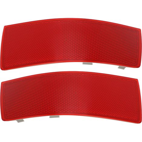 Eosnow 2PCS Heckstoßfänger Reflektor 2048200174 Effektiver Warnersatz für Benz GLK -Klasse X204
