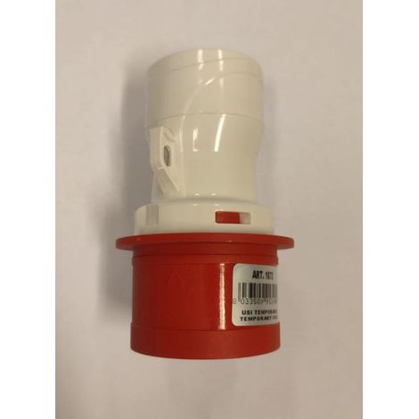 Rosi materiale elettrico adattattore da spina cee 16a 5p a presa schuko 1872 (1/3)