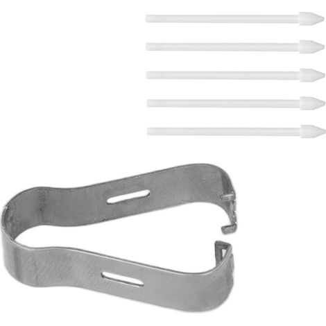 Lot de 5 pointes de stylet de rechange blanches, précises et sensibles, anti-rayures et portables.