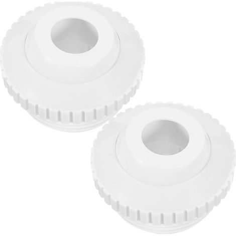 2 Pièces Buse De Sortie Eau pour Piscine Lot de Accessoire De Spa Entrée De Jet Raccord De Jet pour Spa Démontable