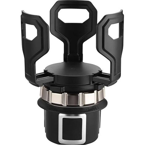 Verstellbarer Getränkehalter fürs Auto, Flaschenhalter fürs Auto mit verstellbarem elastischem Clip an der Unterseite, Getränkehalter fürs Auto, passt nur für runde Getränkehalter