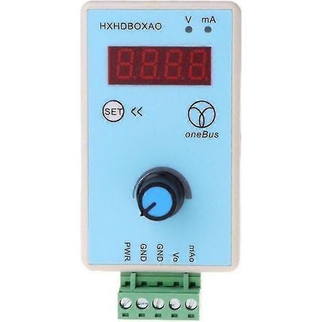 Générateur de signaux portable 0-10 V/2-10 V 0-20 mA/4-20 mA, simulateur analogique de tension et de courant réglable
