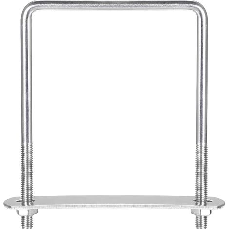 3 pièces U-Bolzen M6 x 81mm 110mm U-Bügel U-Schrauben Quadratische Bügelschraube 304 Edelstahl (1/5)