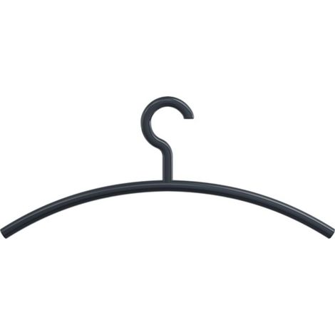 HEWI appendiabiti 570.1 90 plastica 90 nero profondo larghezza 450mm altezza 190mm - 570.1 90 (1/3)